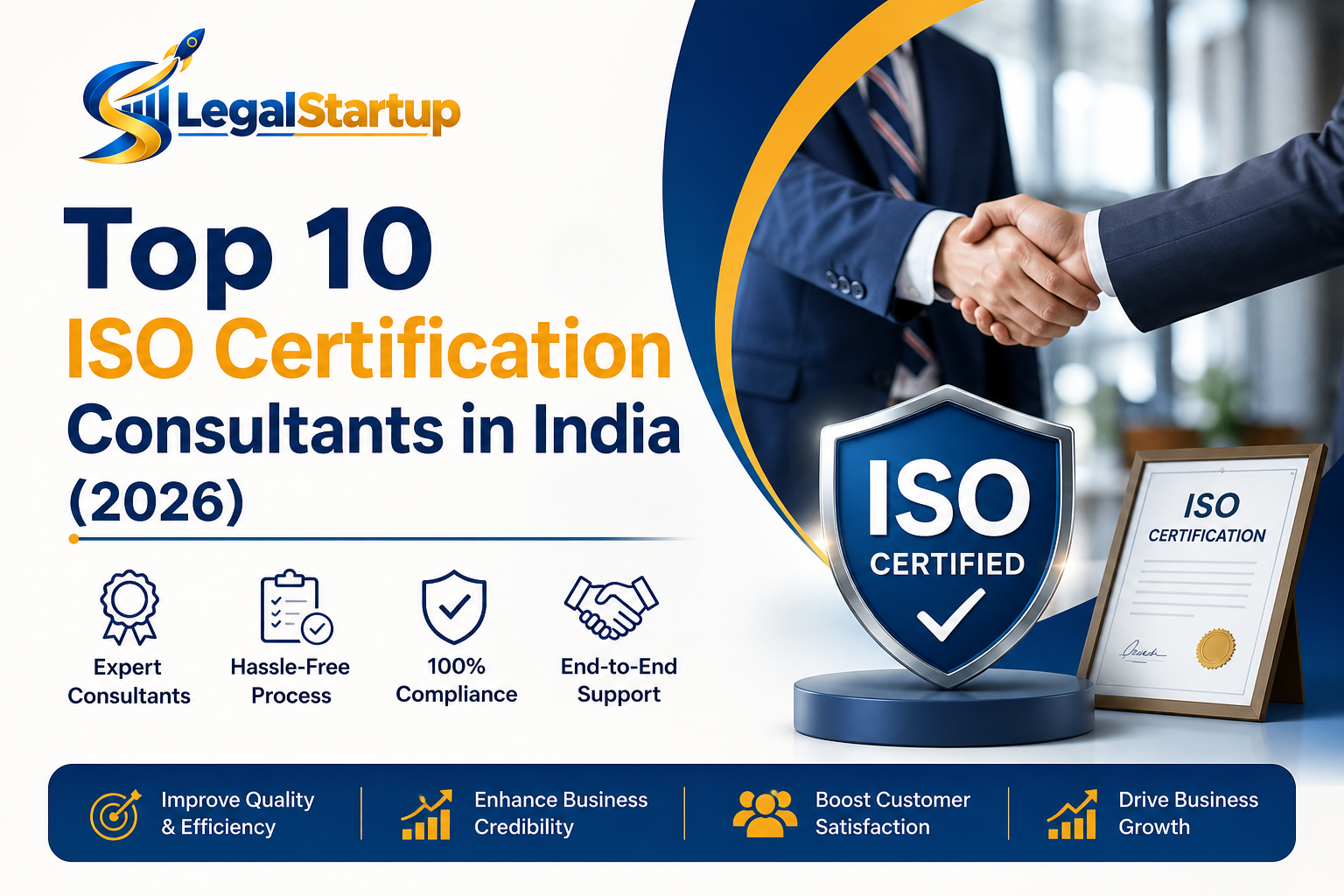 Top 10 ISO Certification Consultants in India